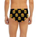 Cute Hamburger Pattern Print Men's Briefs