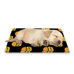 Cute Hamburger Pattern Print Pet Cooling Mat Cover