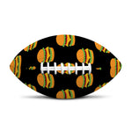 Cute Hamburger Pattern Print Rugby Ball
