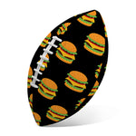 Cute Hamburger Pattern Print Rugby Ball