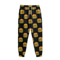 Cute Hamburger Pattern Print Sweatpants