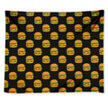 Cute Hamburger Pattern Print Tapestry
