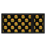 Cute Hamburger Pattern Print Trifold Wallet