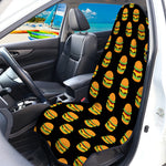 Cute Hamburger Pattern Print Waterproof Car Seat Cover