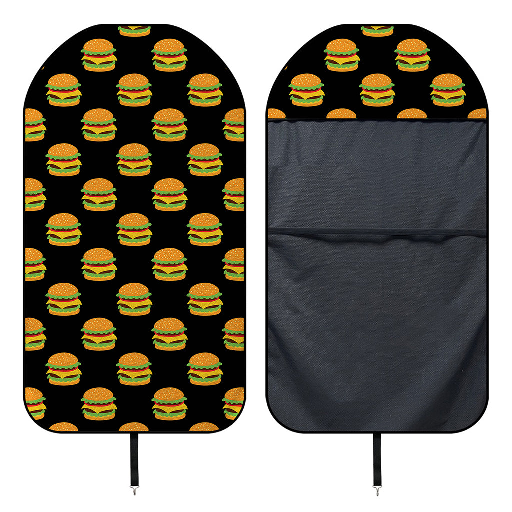 Cute Hamburger Pattern Print Waterproof Car Seat Cover