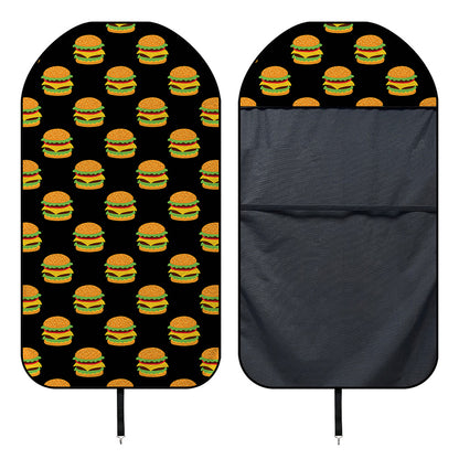 Cute Hamburger Pattern Print Waterproof Car Seat Cover