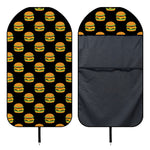 Cute Hamburger Pattern Print Waterproof Car Seat Cover