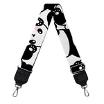Cute Happy Panda Pattern Print Bag Strap
