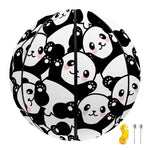 Cute Happy Panda Pattern Print Basketball