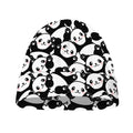 Cute Happy Panda Pattern Print Beanie