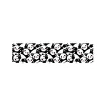 Cute Happy Panda Pattern Print Bed Runner