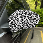 Cute Happy Panda Pattern Print Car Side Mirror Covers
