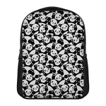 Cute Happy Panda Pattern Print Casual Backpack