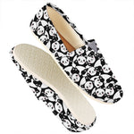 Cute Happy Panda Pattern Print Casual Shoes
