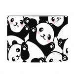 Cute Happy Panda Pattern Print Drum Lamp Shade