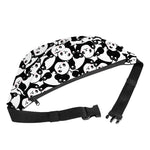 Cute Happy Panda Pattern Print Fanny Pack