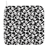 Cute Happy Panda Pattern Print Hand Towel
