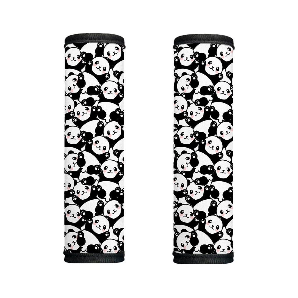 Cute Happy Panda Pattern Print Handle Covers
