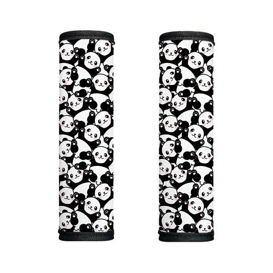 Cute Happy Panda Pattern Print Handle Covers
