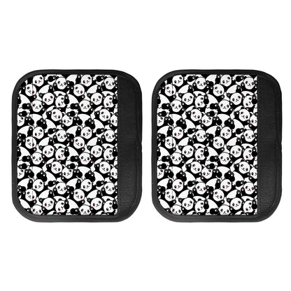 Cute Happy Panda Pattern Print Handle Covers