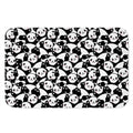 Cute Happy Panda Pattern Print Indoor Door Mat