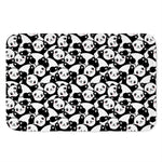 Cute Happy Panda Pattern Print Indoor Door Mat