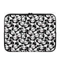 Cute Happy Panda Pattern Print Laptop Sleeve
