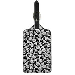 Cute Happy Panda Pattern Print Luggage Tag