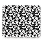 Cute Happy Panda Pattern Print Mouse Pad