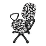 Cute Happy Panda Pattern Print Office Chair Cover