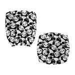 Cute Happy Panda Pattern Print Office Chair Cover