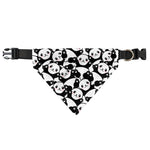 Cute Happy Panda Pattern Print Over The Collar Dog Bandana