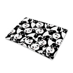 Cute Happy Panda Pattern Print Pet Cooling Mat Cover