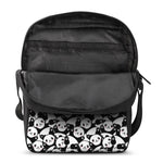 Cute Happy Panda Pattern Print Rectangular Crossbody Bag