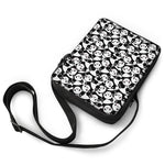 Cute Happy Panda Pattern Print Rectangular Crossbody Bag