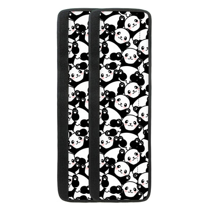 Cute Happy Panda Pattern Print Refrigerator Handle Covers