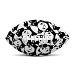 Cute Happy Panda Pattern Print Rugby Ball