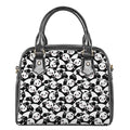Cute Happy Panda Pattern Print Shoulder Handbag