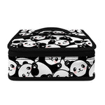 Cute Happy Panda Pattern Print Small Lunch Bag