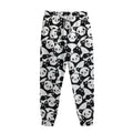 Cute Happy Panda Pattern Print Sweatpants