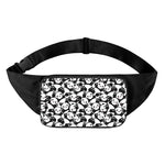 Cute Happy Panda Pattern Print Waist Bag