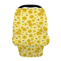Cute Honey Bee Pattern Print Baby Seat Cover