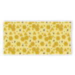Cute Honey Bee Pattern Print Beach Towel