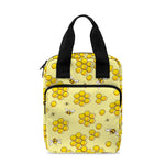 Cute Honey Bee Pattern Print Bible Tote Bag