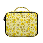 Cute Honey Bee Pattern Print Briefcase Bible Bag