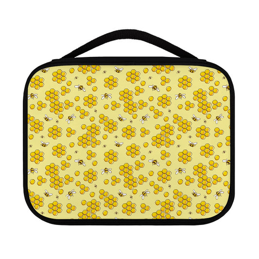 Cute Honey Bee Pattern Print Classic Bible Case