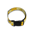 Cute Honey Bee Pattern Print Dog Collar