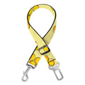 Cute Honey Bee Pattern Print Dog Seat Belt