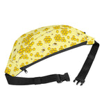 Cute Honey Bee Pattern Print Fanny Pack
