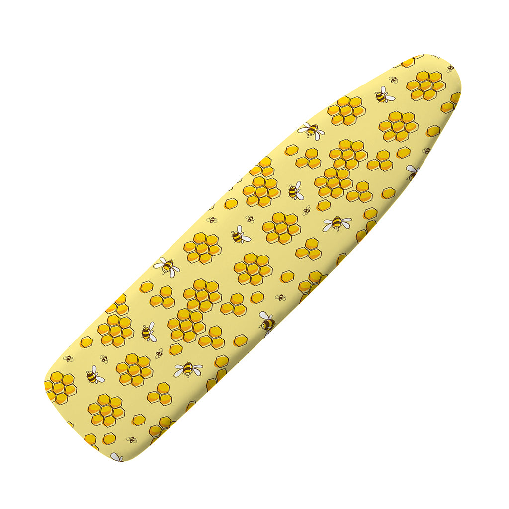 Cute Honey Bee Pattern Print Ironing Board Cover